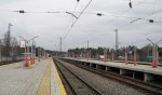 станция Васильево: Вид с платформы № 1 в сторону Зелёного Дола