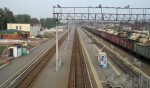 станция Агрыз: Платформы № 1, № 3. Вид в сторону Казани