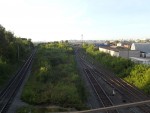 станция Ижевск: Вид на север с Магистральной улицы