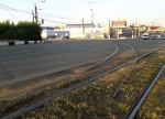 станция Ижевск: Разобранное соединение с трамвайными путями на Магистральной улице