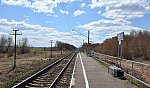 о.п. 21 км: Вид с платформы в сторону Ульяновска