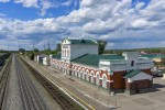 станция Лукоянов: Вид в сторону ст. Поя