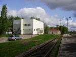 станция Валмиера: Пост ЭЦ и 5 тупик для оборота дизель-поездов