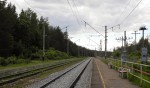 разъезд 281 км: Вид с платформы в сторону Нижнего Новгорода