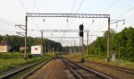станция Зименки: Светофоры ЧМ3, ЧМ1 (вид в сторону Нижнего Новгорода)