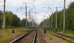 станция Пологовка: Вид в сторону Нижнего Новгорода