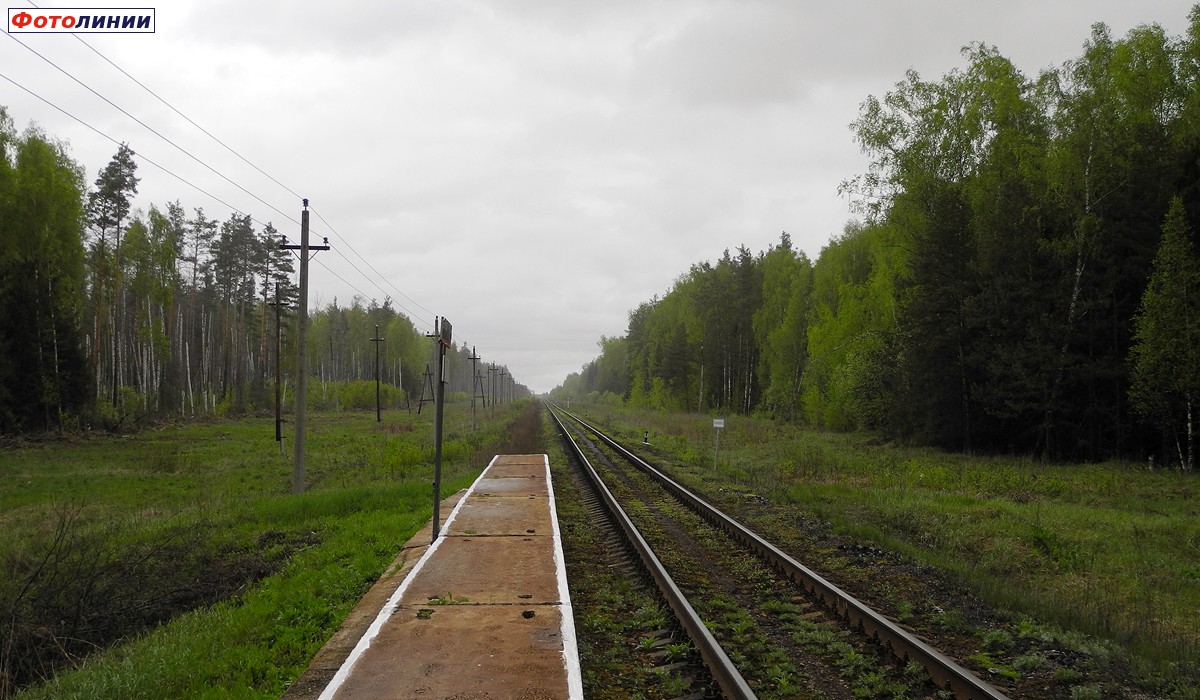 Вид с платформы в сторону Коврова