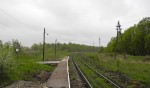 о.п. 34 км (Новлянка): Вид с платформы в сторону Мурома