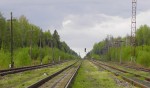 станция Восход: Вид на нечётную горловину (в сторону Мурома)