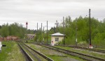 станция Селиваново: Выходные светофоры Ч1, Ч2, Ч3 (вид в сторону Мурома)