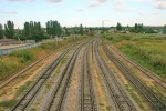 станция Керчь-Порт: Вид в сторону ст. Керчь