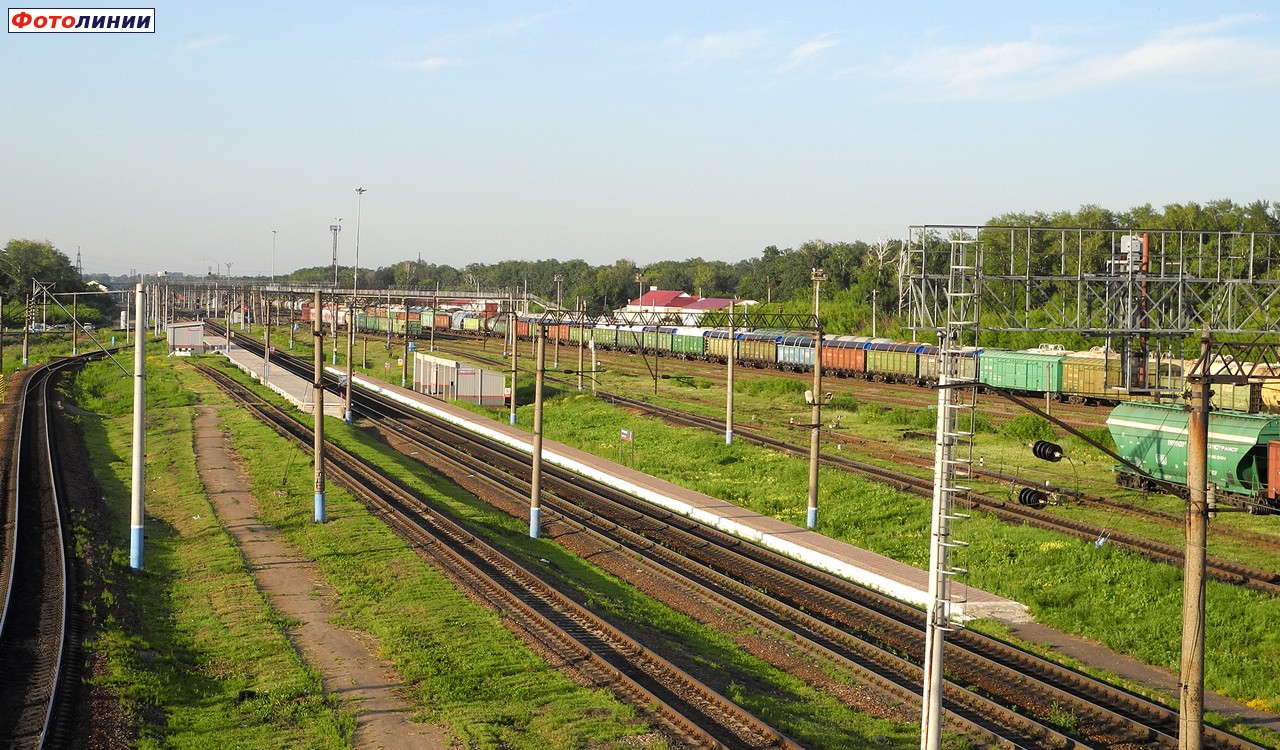 Вид в сторону Мичуринска