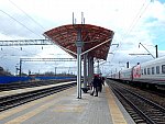 станция Мичуринск-Воронежский: Посадочная платформа между I и II путями