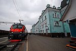 станция Грязи-Воронежские: Первая платформа и вокзал