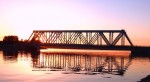 станция Отрожка: Мост через протоку Инютинка Воронежского водохранилища