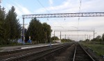 станция Троекурово: Вид в сторону Павелеца