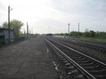 станция Иноковка: Вид в сторону ст. Ломовис