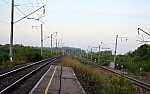 о.п. 527 км: Вид с платформы № 2 в сторону Касторной