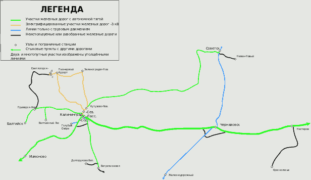 Калининградская железная дорога